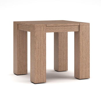 Wrights Beach - Square End Table - Beige