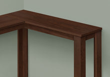 Load image into Gallery viewer, Corner Accent Console Table For Entryway, Contemporary &amp; Modern - Cherry
