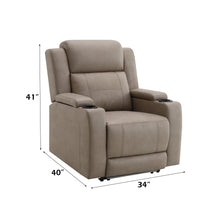 Load image into Gallery viewer, Lugo - Power Motion Recliner With Cup Holder - Camel
