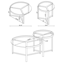 Load image into Gallery viewer, Kaylie - 2 Piece Nesting Coffee Table Set

