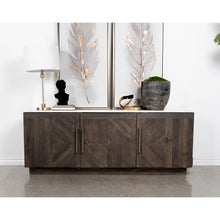 Load image into Gallery viewer, Metzger - 3 Door Sideboard Buffet - Gray
