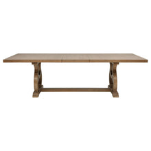 Load image into Gallery viewer, Fremont - Trestle Rectangular Dining Table With Removable Leaf
