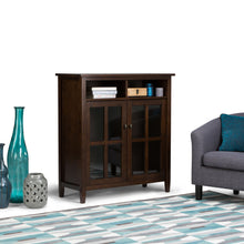 Load image into Gallery viewer, Warm Shaker - Handcrafted Medium Storage Media Cabinet
