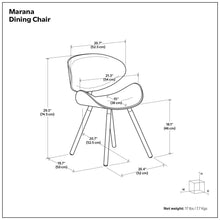 Load image into Gallery viewer, Marana - Upholstered Dining Chair
