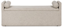 Load image into Gallery viewer, Galliden - Large Upholstered Dining Room Bench - Beige

