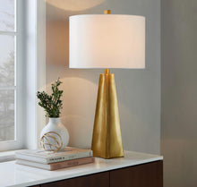 Load image into Gallery viewer, Pompeii - Contemporary Table Lamp - Gold / White
