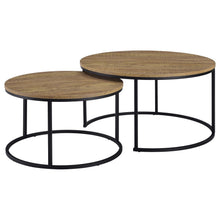 Load image into Gallery viewer, Arrize - 2 Piece Round Nesting Coffee Table Set - Mango Color
