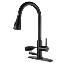 Load image into Gallery viewer, 3 In 1 Kitchen Faucet With LED Temperature Display, Pull Down Sprayer
