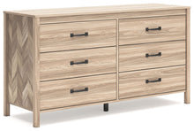 Load image into Gallery viewer, Battelle - Six Drawer Dresser - Tan
