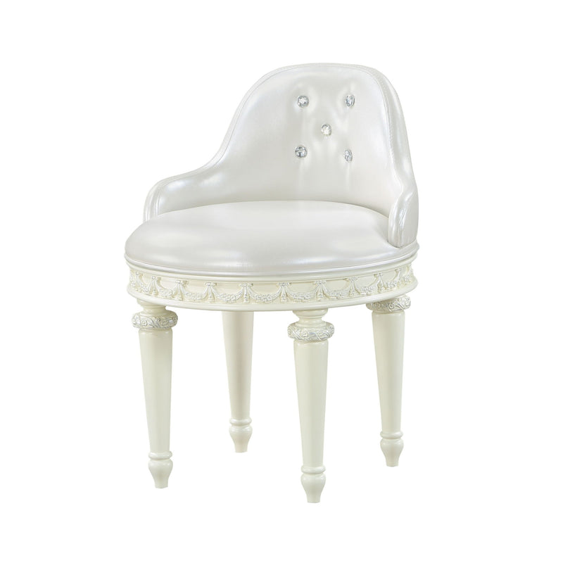 Dorothy - Vanity Chair With Swivel Chair Only - Ivory