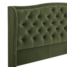 Load image into Gallery viewer, Marcella - Upholstered Shelter Headboard Bed Set
