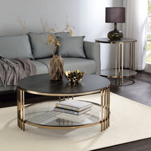 Load image into Gallery viewer, Abisha - Sintered Stone Top Round Table
