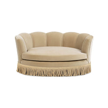 Load image into Gallery viewer, Clara - Scalloped Pet Sofa Bed
