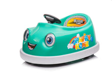 Load image into Gallery viewer, Bumper Car For Kids, 12V Dual Drive 1-6 Years Old Children's Electric Car With Pushrod Dinner Plate USB Bt Music Rocking Horse Mode Anti-Collision Bumper Ride On Car
