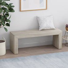 Load image into Gallery viewer, Acacia Wood Dining Bench, Farmhouse Style
