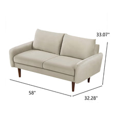 Load image into Gallery viewer, Kent - Loveseat, 2 Seater Sofa For Compact Living Spaces
