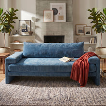 Load image into Gallery viewer, Upholstered 3 Seater Sofa With Wide Armrests

