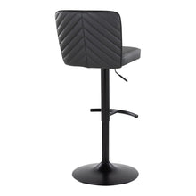 Load image into Gallery viewer, Henry - Contemporary Adjustable Barstool &amp; Swivel With Rounded T Footrest (Set of 2)
