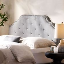 Load image into Gallery viewer, Luella - Button Tufted Upholstered Headboard
