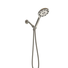 Load image into Gallery viewer, Multi Function Adjustable Hand Shower 7 Function Hand Shower, Wall Mounted - Brushed Nickel

