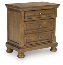 Load image into Gallery viewer, Feddinger - Two Drawer Night Stand - Medium Brown
