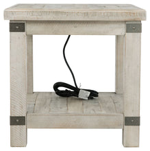 Load image into Gallery viewer, Carynhurst - Rectangular End Table - White Wash Gray
