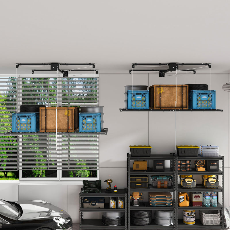 Overhead Garage Storage Rack