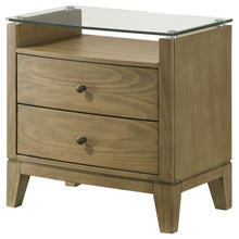 Load image into Gallery viewer, Menlo - 2 Drawer Nightstand - Pine Wood
