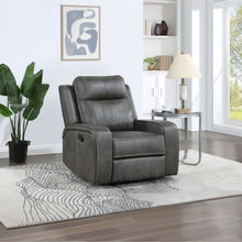 Load image into Gallery viewer, Forrest - Recliner Chair With Tufted Upholstery - Gray
