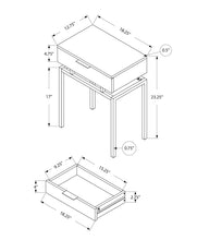 Load image into Gallery viewer, Spacious Table Top Accent Side Table, Storage Drawer, Contemporary &amp; Modern
