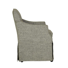 Load image into Gallery viewer, London - Upholstered Skirted Dining Arm Chair
