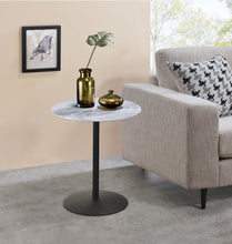 Load image into Gallery viewer, Circa - 17.5" End Table With Marble Textured Top
