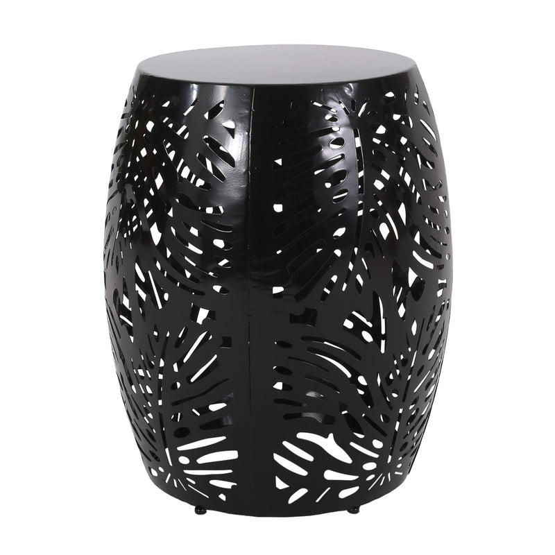 Modern Design Metal End Table, Large