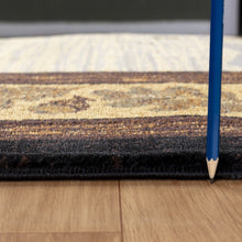 Load image into Gallery viewer, Nature's Nest - 5'3" X 7'3" Lodge Area Rug - Multi / Black
