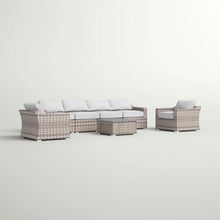 Load image into Gallery viewer, Stylish Sofa Seating Group With Cushions Perfect For Outdoor Gatherings
