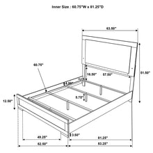 Load image into Gallery viewer, Lincoln - LED Panel Bed With Touch Light Headboard
