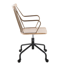 Load image into Gallery viewer, Preston - Farmhouse Adjustable Office Chair
