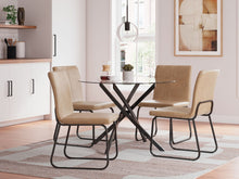 Load image into Gallery viewer, Pharwynn - 5 Pc. - Dining Room Table, 4 Side Chair - Black
