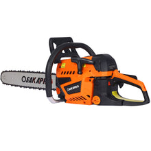 Load image into Gallery viewer, Professional Gasoline Chainsaw 20" 52Cc For Tree And Wood Cutting - Orange

