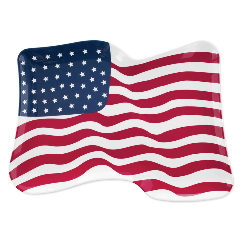 Supreme Housewares - American Flag 16" Melamine Platter