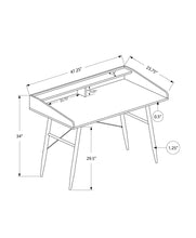 Load image into Gallery viewer, Computer Desk For Home Office, Laptop Storage Shelves, Contemporary &amp; Modern
