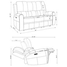 Load image into Gallery viewer, Boyce - Triple Power Reclining Sofa With Independent Headrest

