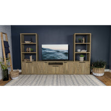 Load image into Gallery viewer, Noriega - 3 Piece TV Entertainment Center, Open &amp; Concealed Storage - Wood
