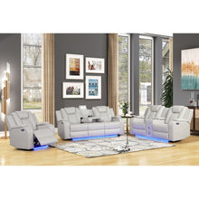 Load image into Gallery viewer, Benz - Power Recliner Set With LED Lighting And USB Charging
