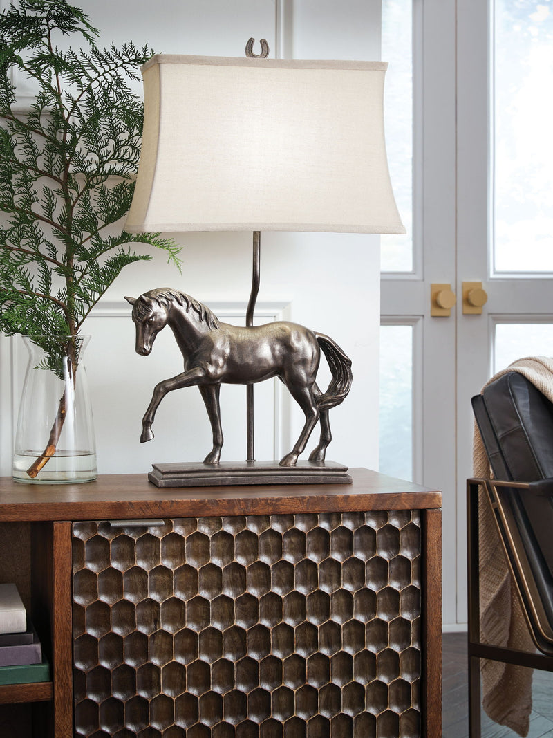 Sandorman - Poly Table Lamp - Bronze Finish