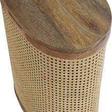 Load image into Gallery viewer, Larissa - Lid Up, Storage Stool - Oak
