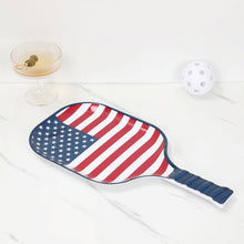 Load image into Gallery viewer, Supreme Housewares - American Flag 15 3/4" Melamine Paddle Tray
