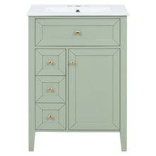 Load image into Gallery viewer, Bathroom Vanity With Sink, Soft Closing Cabinet

