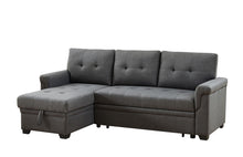 Load image into Gallery viewer, Destiny - Reversible Sleeper Sectional Sofa With Storage Chaise

