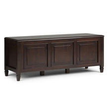 Load image into Gallery viewer, Connaught - Handcrafted Storage Bench Trunk
